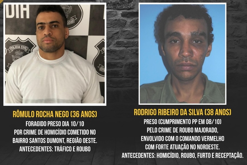 Presos 24 envolvidos em mortes nas regiões Oeste e Noroeste de Goiânia