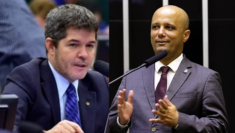 Delegado Waldir e Major Vitor Hugo (Foto: Câmara Federal)