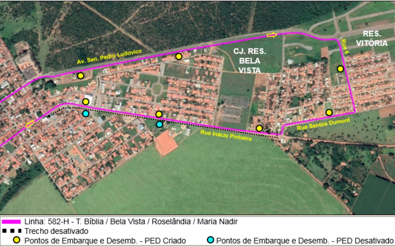 Onze linhas de ônibus são alteradas em Goiânia; confira as mudanças 7