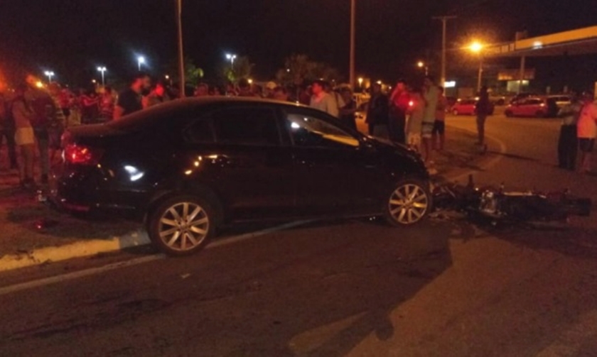 Homem morre e dois ficam feridos após colisão em Goianira