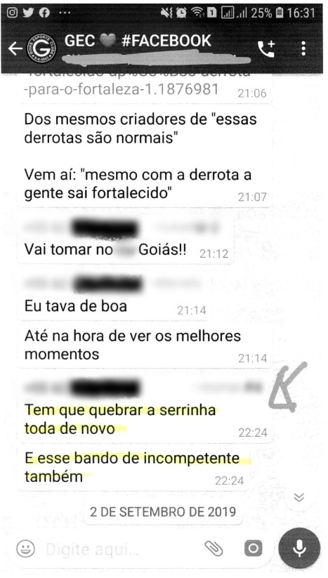 Dez torcedores do Goiás são identificados suspeitos de ameaçarem presidente e diretor do clube (Foto: Divulgação/PC)