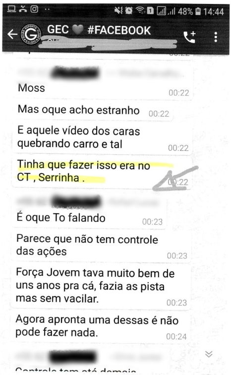 Dez torcedores do Goiás são identificados suspeitos de ameaçarem presidente e diretor do clube (Foto: Divulgação/PC)