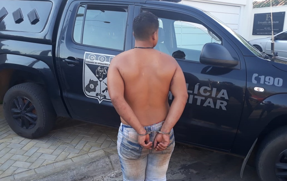 Preso por prática de roubo em Jussara, Goiás