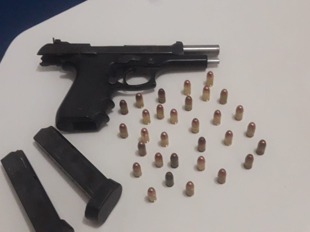 Armas de fogo são apreendidas em cidades goianas