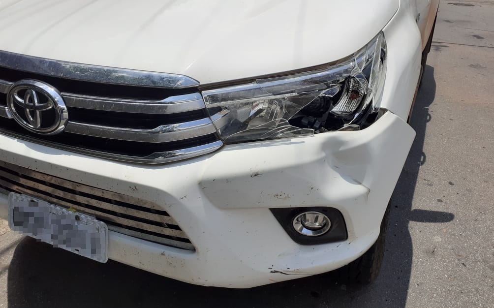 Acidente ocorreu no cruzamento da Avenida Universitária com a Rua 237; estado de saúde do ciclista é considerado grave (Foto: Divulgação / Dict)
