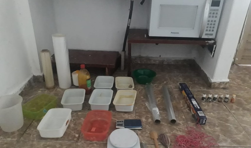 Laboratório para refino de cocaína encontrado em Anápolis