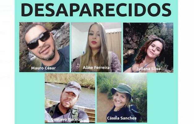 Bombeiros buscam desaparecidos na Chapada dos Veadeiros