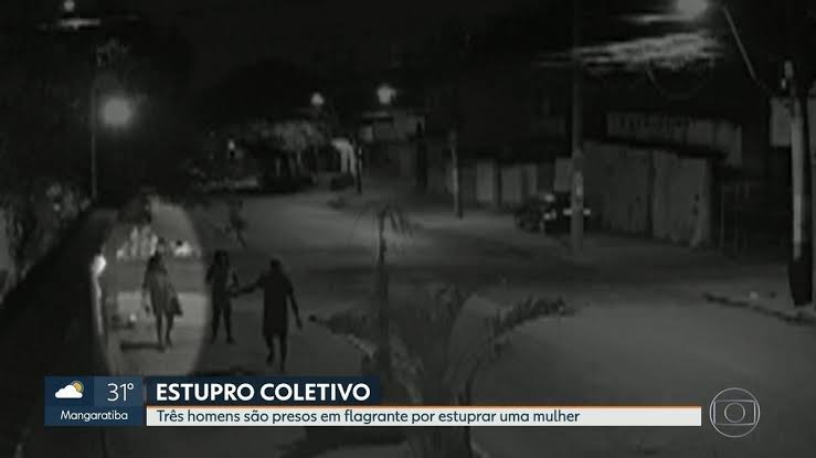 Estupro coletivo: três homens são presos por violentar uma mulher