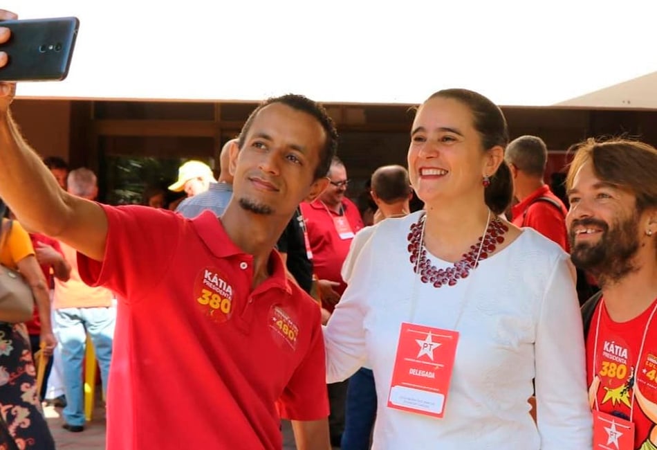 Kátia Maria derrota Gomide na eleição estadual do PT, mas o defende para gestor de Anápolis (Foto: Divulgação)