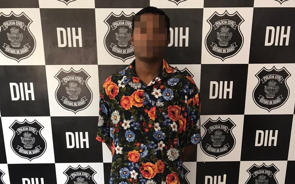 Preso terceiro envolvido na morte de comerciante em Goiânia. (Foto: Divulgação/PC)