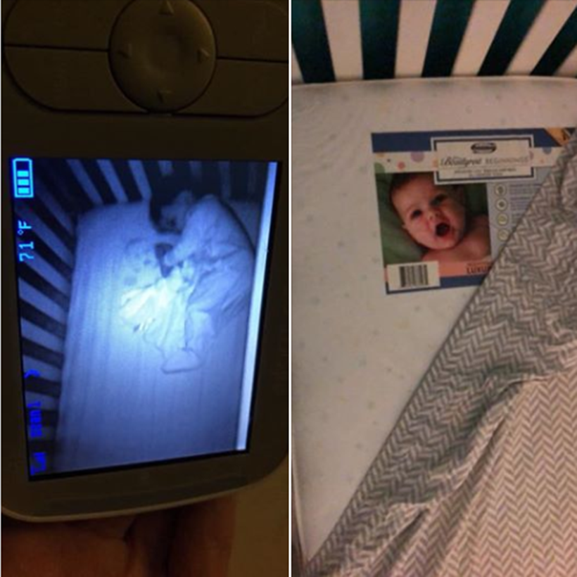 Mãe se espanta ao ver “bebê fantasma” com o filho e tem uma surpresa, nos Estados Unidos