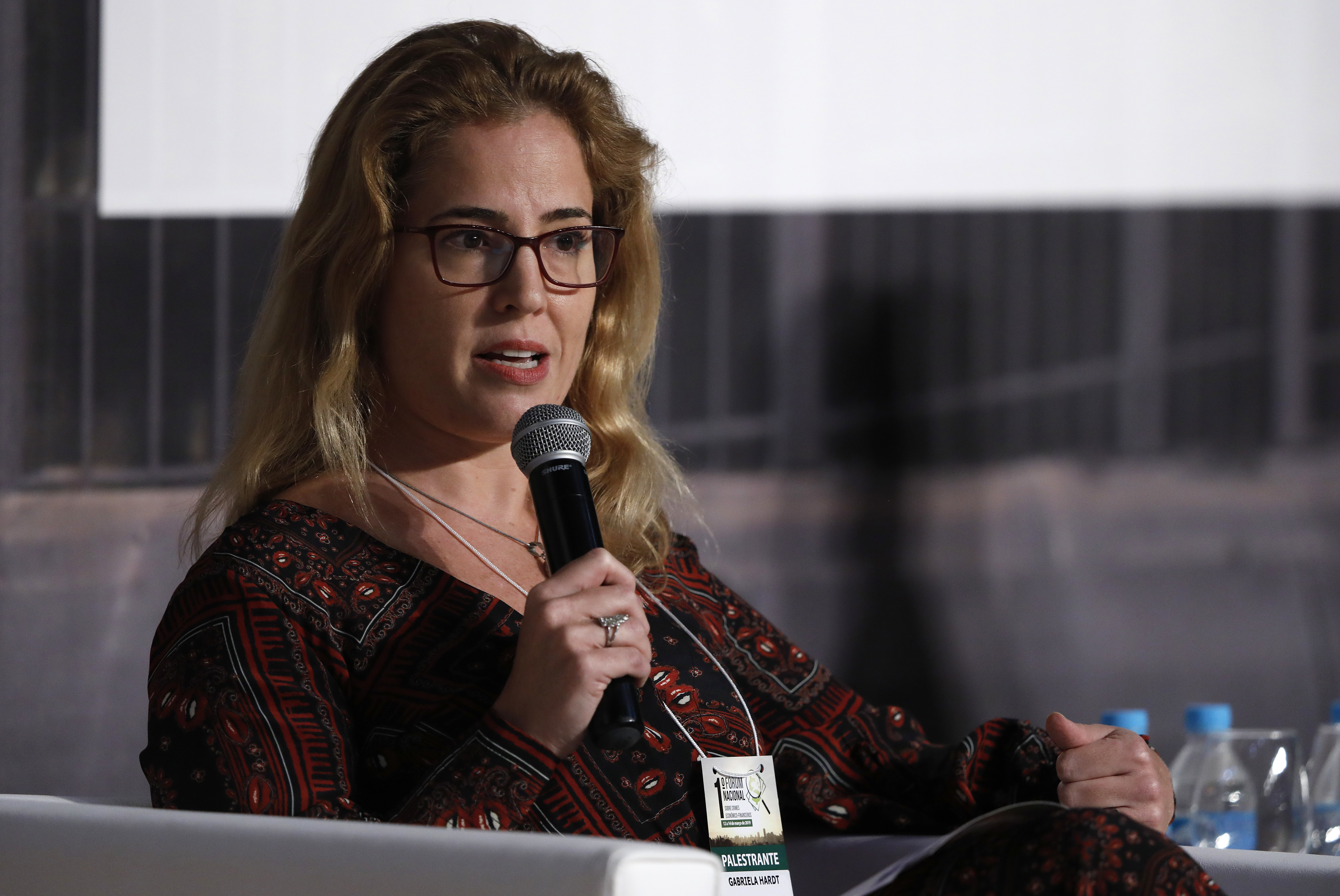 A juíza federal substituta Gabriela Hardt da 13.ª Vara Federal de Curitiba (Foto: Rodolfo Buhrer/La Imagem/Fotoarena/Folhapress)