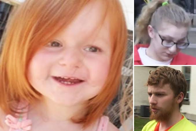 Segundo informações do The Sun , a pequena foi internada após ser brutalmente espancada por Jahrid Burgess, de 19, namorado da mãe.