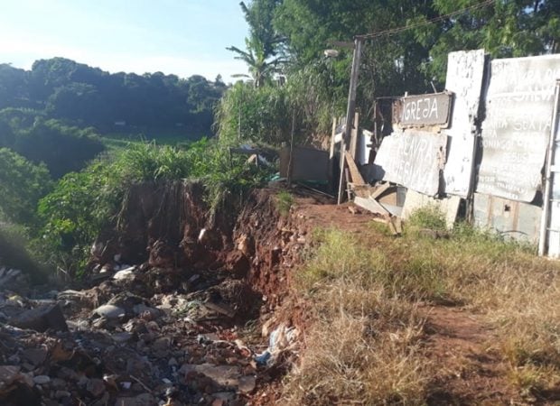 Ocupação do Jardim Novo Mundo (Foto: Divulgação / Defesa Civil / Arquivo)