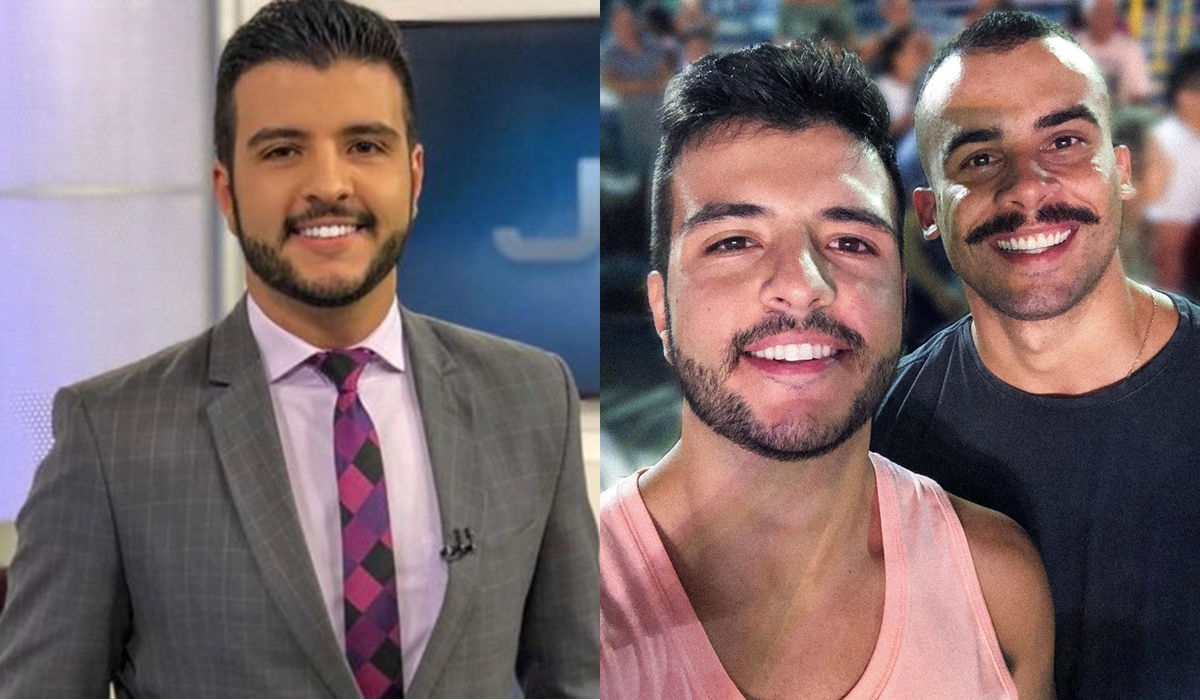 Matheus conta que a decisão de vir a público falar sobre o tema foi decidida em comum acordo com o capitão da PM, Yuri Piazzarollo, com quem está há oito meses.