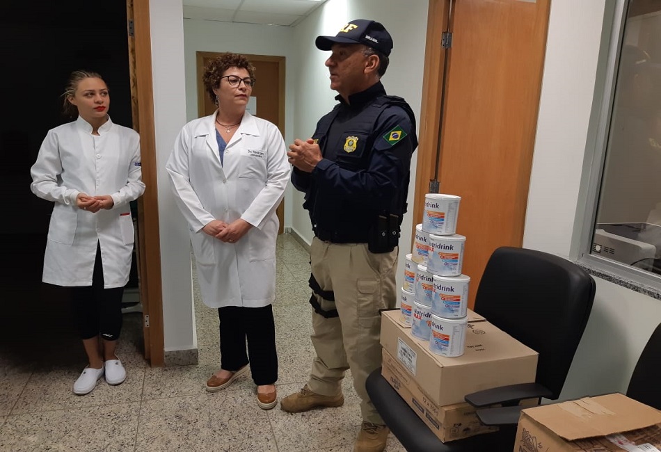 PRF busca doações para crianças com câncer. Donativos, como suplementos, serão entregues ao Araújo Jorge (Foto: divulgação/PRF)