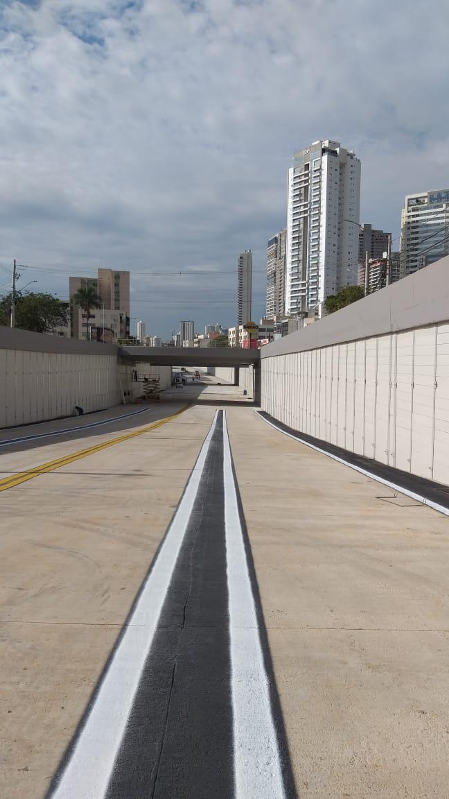 Obras do viaduto da Rua 90 são finalizadas