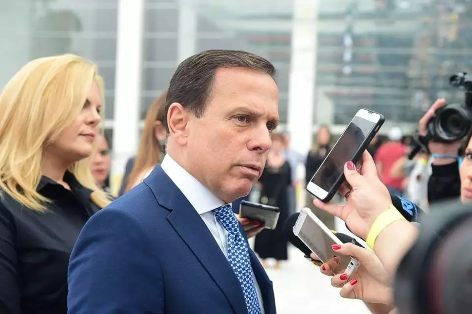 Exame de Doria dá negativo para coronavírus