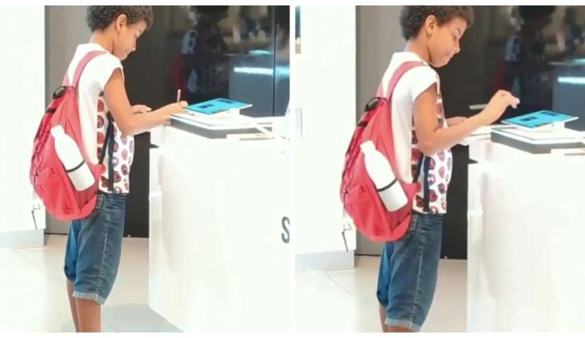 Vídeo viraliza nas redes sociais e empresa de tecnologia sul coreana resolve presentear o menino