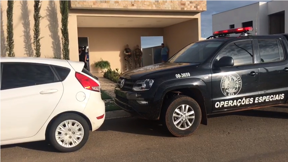Uma operação da Delegacia Estadual de Repressão a Crimes Contra a Ordem Tributária (DOT) desarticulou, na manhã desta terça-feira (26), uma organização criminosa suspeita de fraudar pagamento de impostos em Goiás. (Foto: Divulgação/PC)