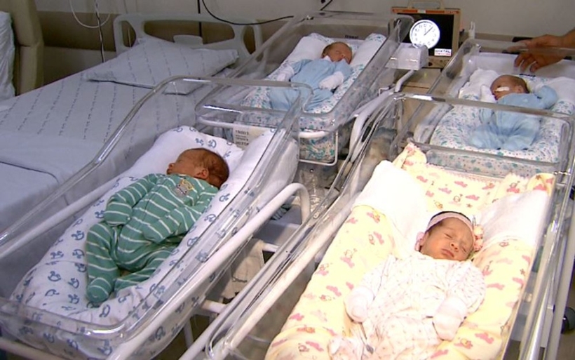 Após 20 anos, hospital registra parto de quadrigêmeos, em Ribeirão Preto