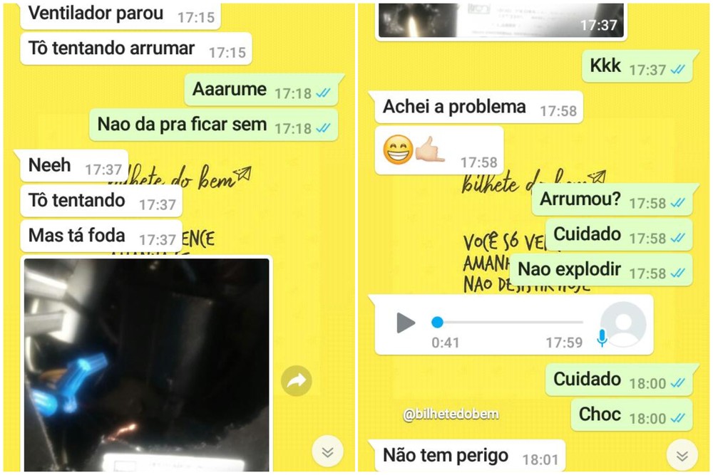 Matheus Ulisses faleceu após tomar um choque ao tentar arrumar ventilador sem proteção necessária. Antes, namorada alertou: "Cuidado"