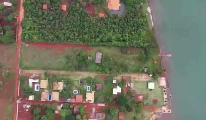 Construções ilegais em Planaltina podem o Rio Maranhão, diz delegado (Foto: Reprodução | TV Anhanguera)