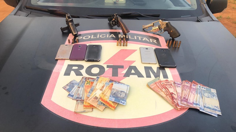 Em Senador Canedo, trio suspeito de roubar postos de combustíveis e carros é morto