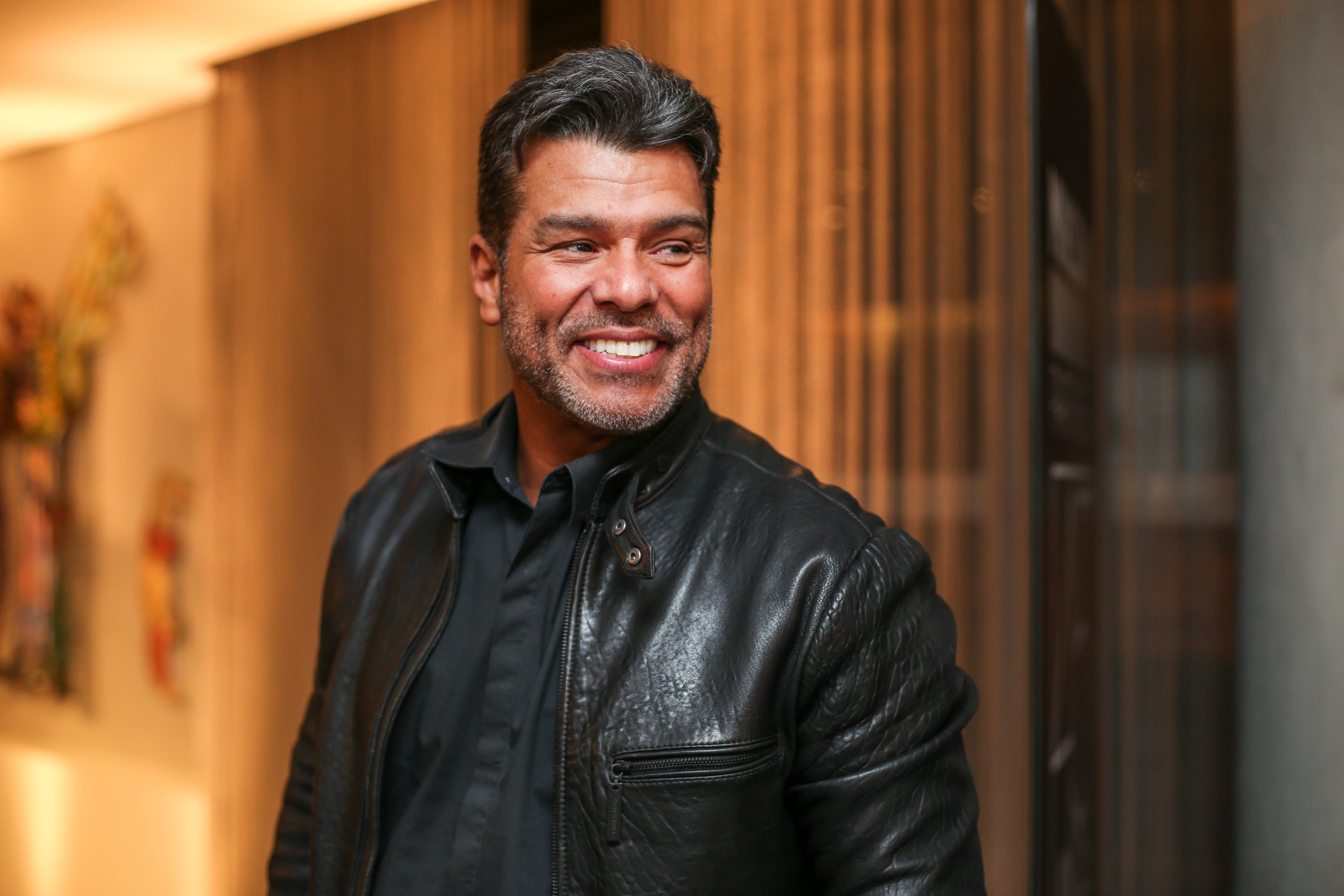 Ator Maurício Mattar durante evento em São Paulo. (Foto: Bruno Poletti/Folhapress)