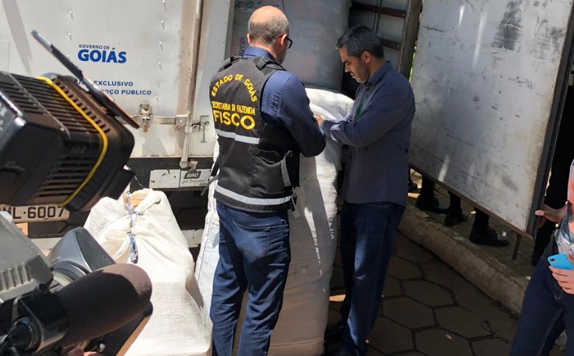 Fiscais estimam prejuízo de R$ 300 mil aos cofres públicos (Foto: Áulus Rincon/Mais Goiás)