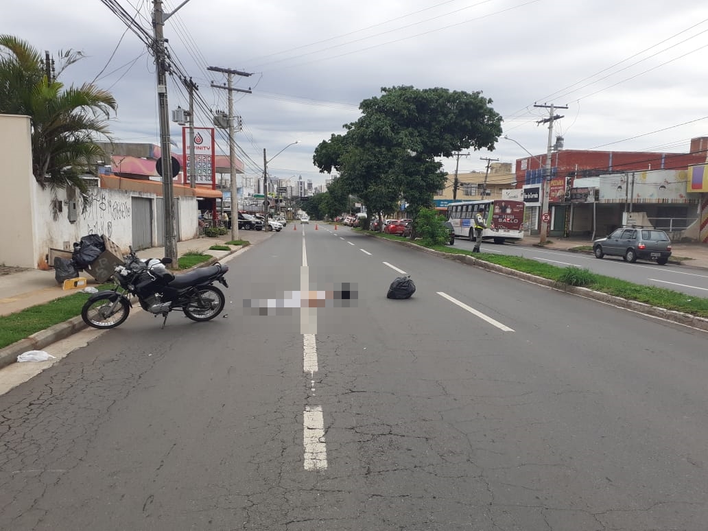 Homem morre em acidente de moto no Setor Sudoeste (Foto: Dict/ Divulgação)