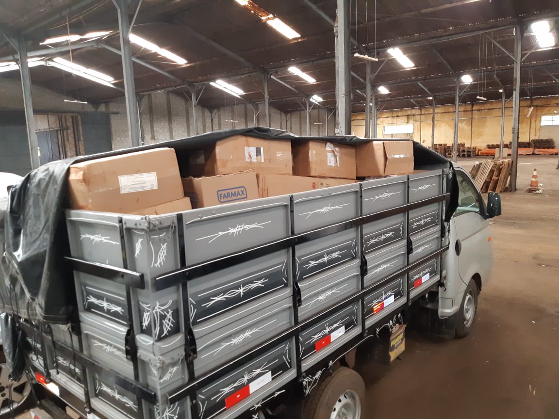 Carca é oriunda do Paraguai. Agrotóxicos e cigarros serão destruídos (Foto: divulgação/PRF)