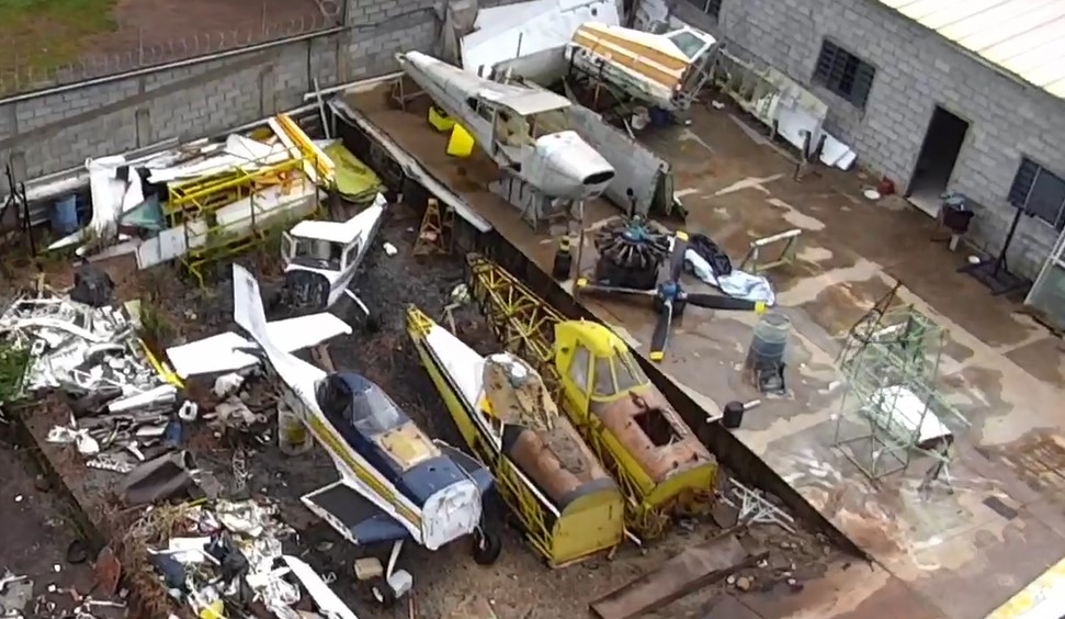 Aeronaves são apreendidas e hangares interditados na maior operação contra irregularidades em manutenções, diz Anac (Foto: Divulgação)