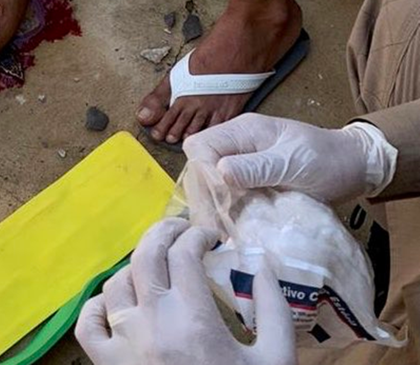 Homem tem fratura exposta após cair de telhado, em Luziânia