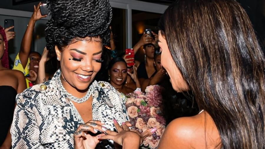 Ludmilla se casa com Brunna Gonçalves e prepara festa surpresa
