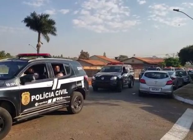 Homem é morto em presídio de Itapuranga (Foto: PM/ Divulgação)