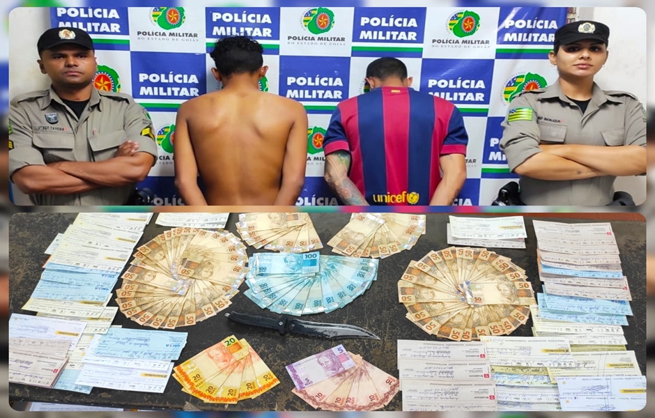 Ex-funcionário é preso por assalto a empresa de pneus (Foto: PM/ Divulgação)