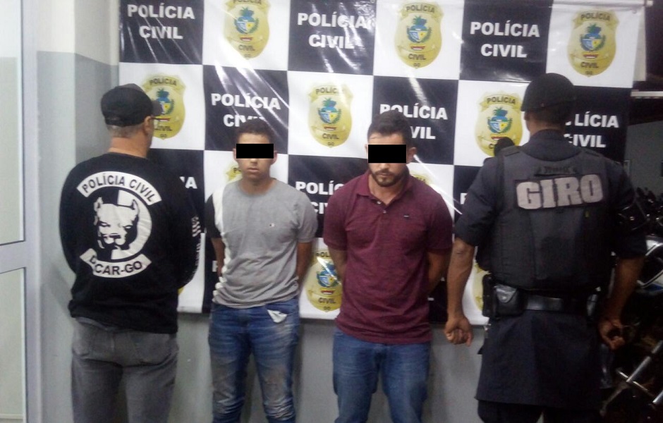 Suspeitos agiam utilizando um app de intermediação de frete (Foto: PRF/ Divulgação)