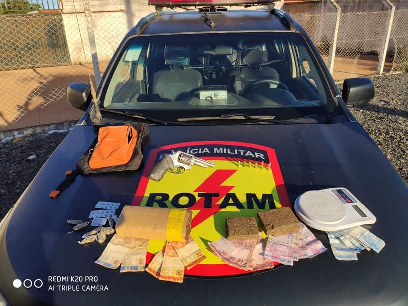 Traficante de drogas é morto pela PM em Luziânia (Foto: Rotam)