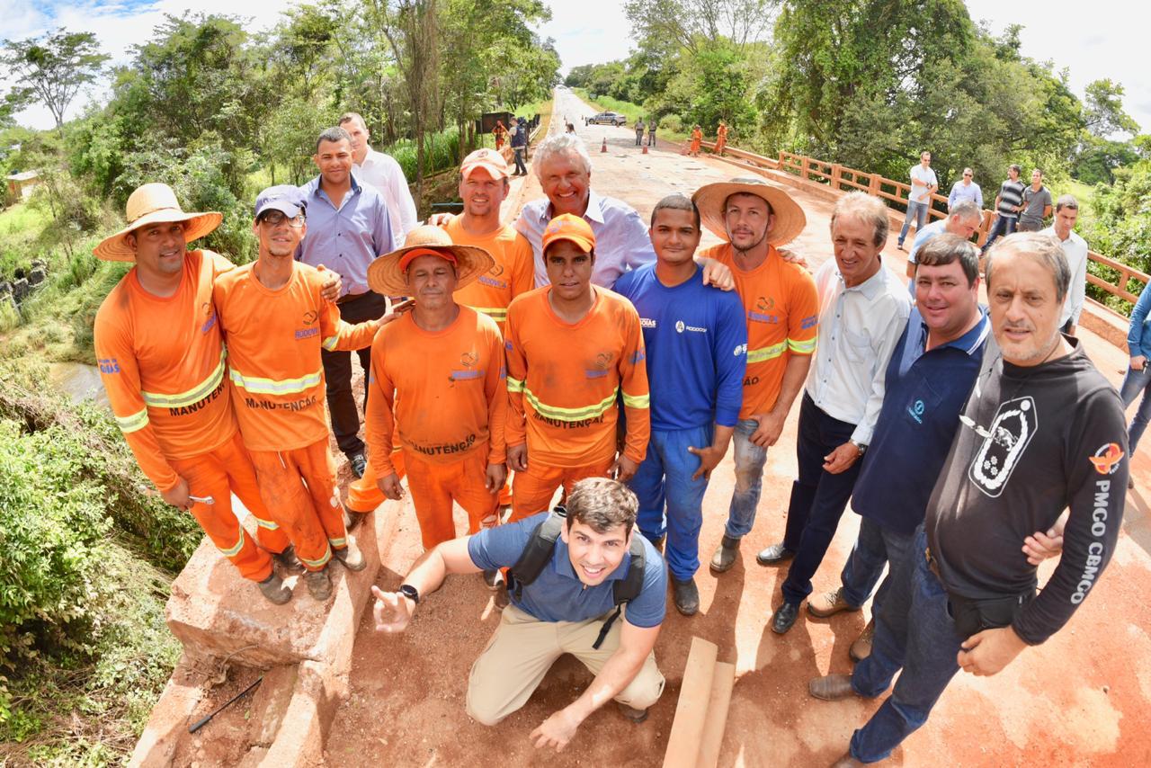 Depois de Pontalina decretar estado de emergência, Caiado visita a cidade