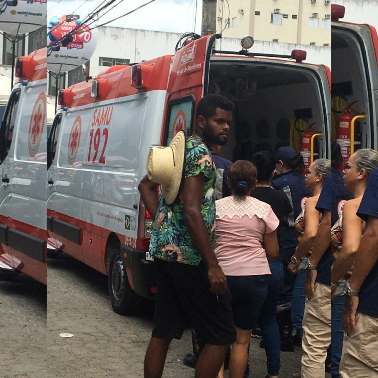 Vendedores, ambulantes e clientes da Região da 44, em Goiânia, sofreram com os efeitos de spray de pimenta disparado por agentes da Guarda Civil Metropolitana (GCM). (Foto: Reprodução/Leitora Mais Goiás)