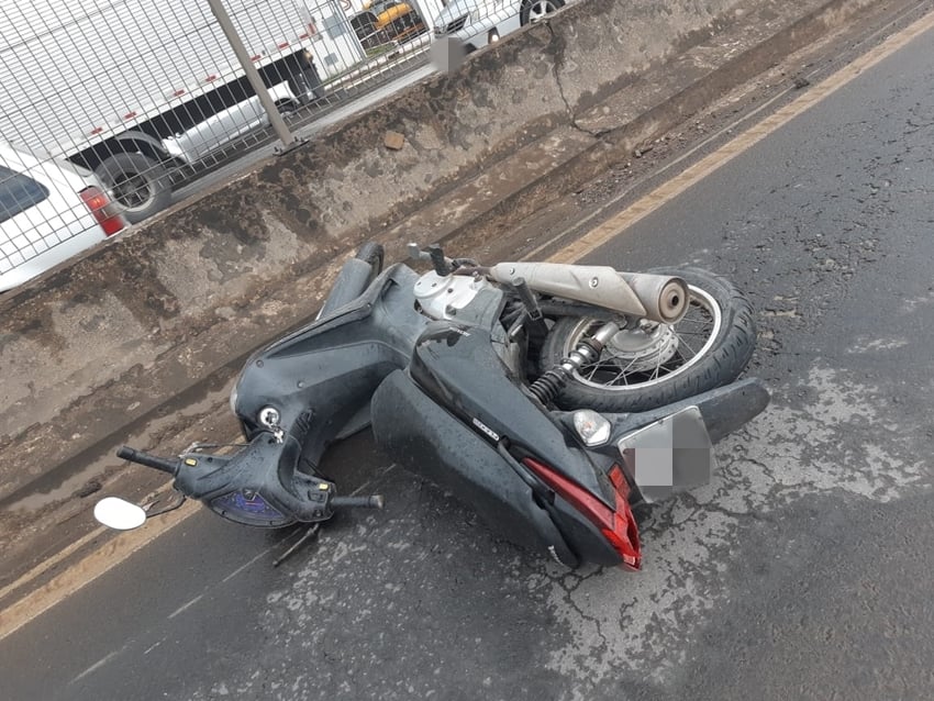 Cozinheiro morre após acidente de moto na BR-153, em Goiânia