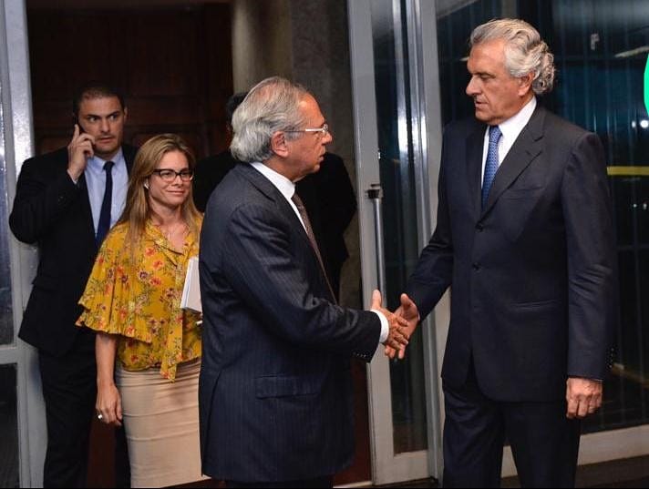 Caiado insistirá com processo para ingresso no Regime de Recuperação Fiscal