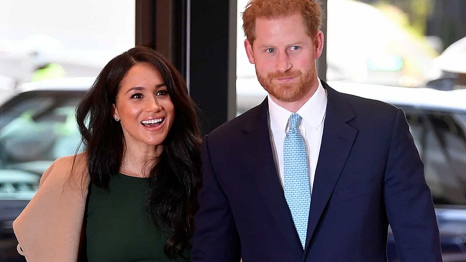 Príncipe Harry e a esposa, Meghan Markle (Foto: Divulgação)