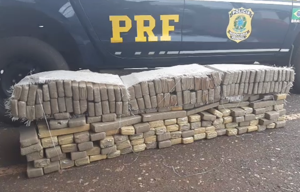 Menor é apreendido com 200 quilos de maconha, em Rio Verde