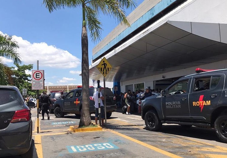 “Se eu não tivesse corrido teria morrido”. É o que afirma o motorista de aplicativo, Gildene de Sousa, agredido por taxistas e mototaxistas (Foto: Leitor Mais Goiás)