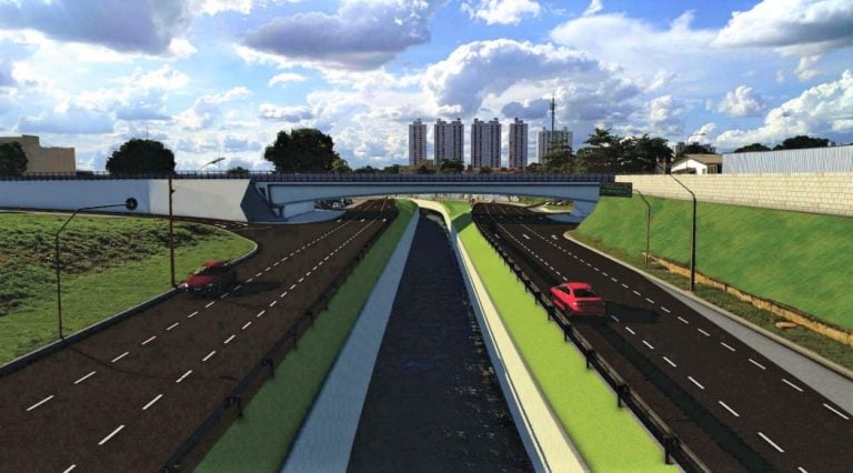 Trecho da Marginal Botafogo ficará interditado nos dois sentidos até 18h de terça (1º)