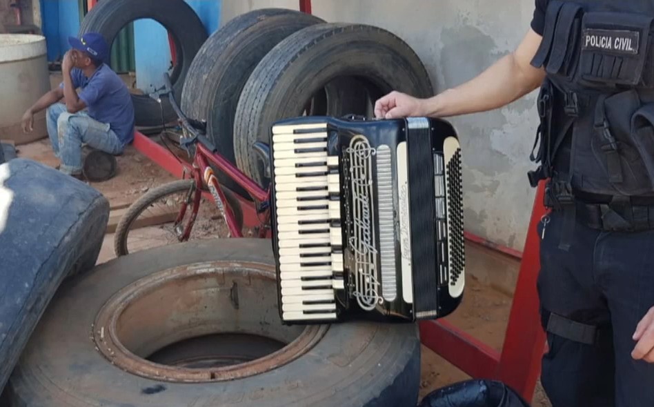 Dupla suspeita de latrocínio contra sanfoneiro é presa, em Formosa
