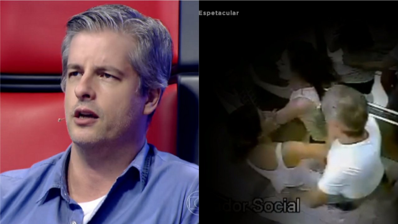 Divulgado vídeo da agressão de Victor Chaves contra a ex-esposa