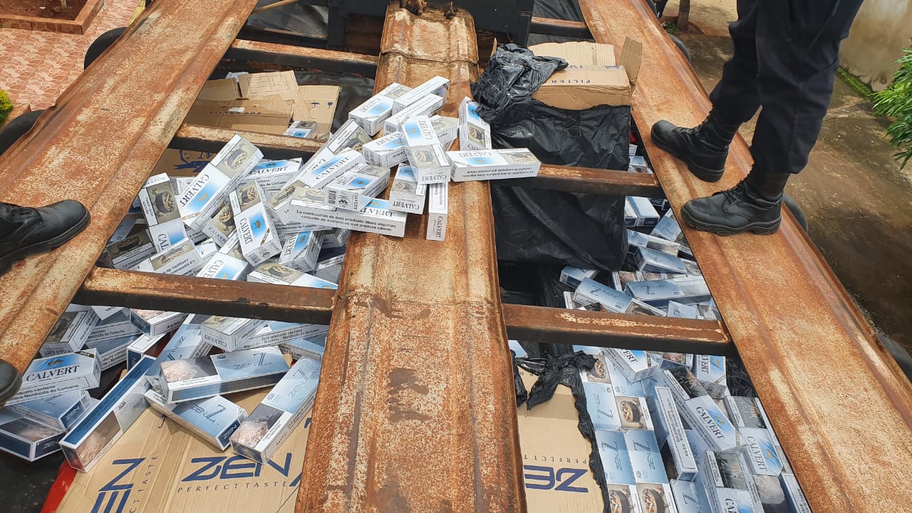 40 mil maços de cigarros contrabandeados do Paraguai são apreendidos em Goiânia